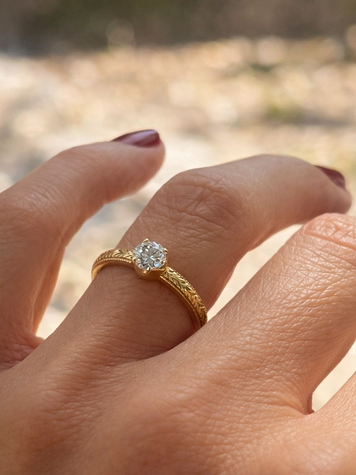 Solitario Oro 18kl 1