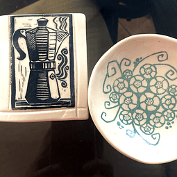 Clase Serigrafía en Cerámica Gres - Presencial