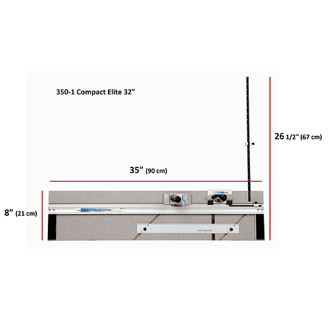 Sistema de Corte de Paspartú Compact Elite Logan 350-1