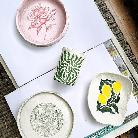 Clase Serigrafía en Porcelana en Frío - Presencial