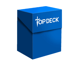 Portamazo Topdeck 60+ cartas color azul