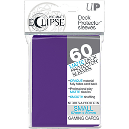 Set de 60 protectores Small Ultra Pro Eclipse - Púrpura