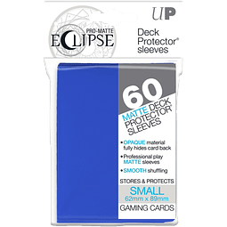 Set de 60 protectores Small Ultra Pro Eclipse - Azul