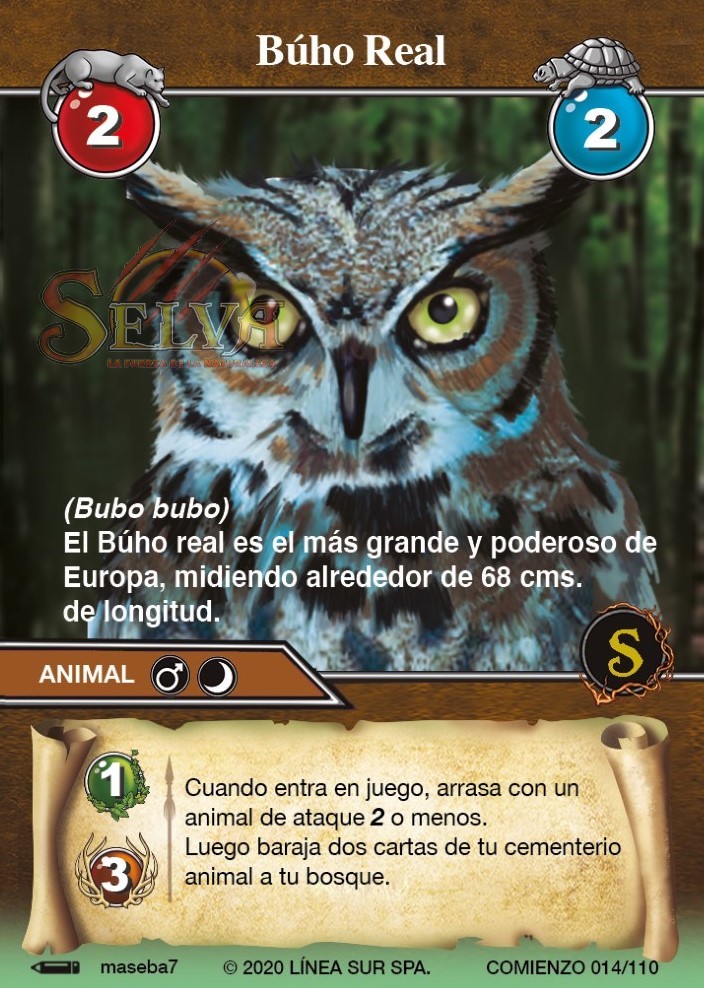 Mazo preconstruido ZORRO - SELVA TCG edición "Comienzo"