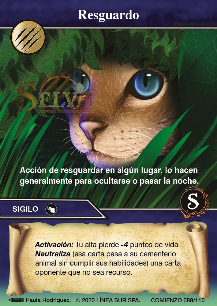 Mazo preconstruido ZORRO - SELVA TCG edición "Comienzo"