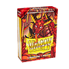 Protectores Dragon Shield 60 Japanese size - Crimson - Matte