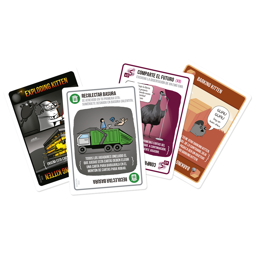 Exploding Kittens: Recetas del desastre