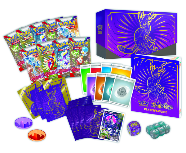 Pokémon TCG: Scarlet & Violet - Elite Trainer Box - (Violet) - Inglés