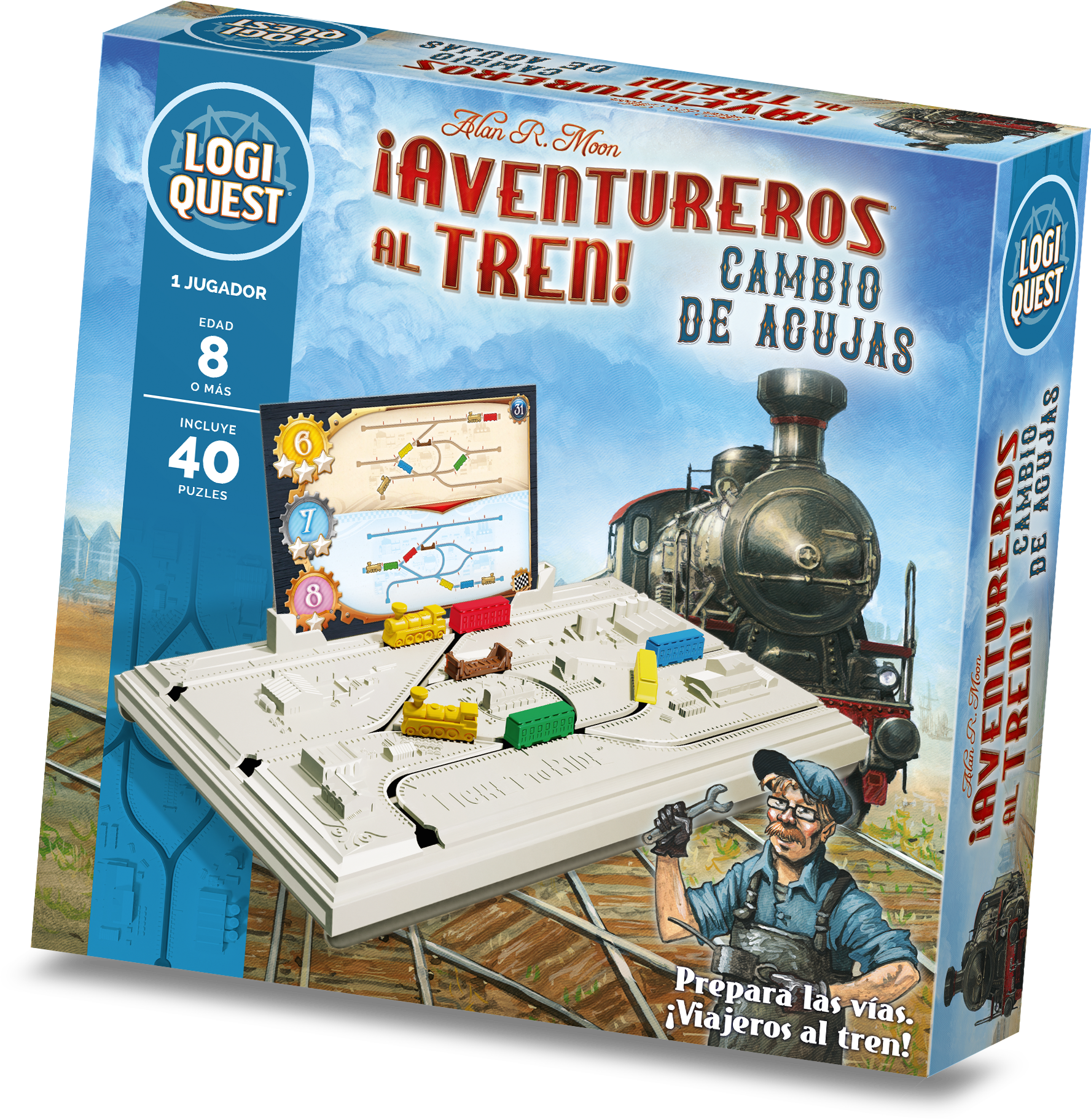 Logiquest ¡Aventureros al Tren!: Cambio de Agujas