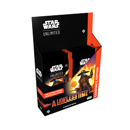 Star Wars Unlimited - A Lawless Time CARBONITE Booster display INGLÉS (PREVENTA)