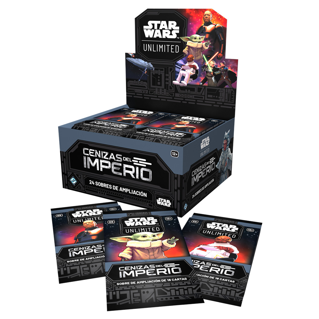 Star Wars Unlimited - Cenizas del Imperio Booster Display Español