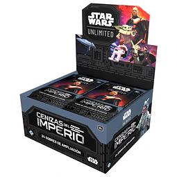 Star Wars Unlimited - Cenizas del Imperio Booster Display Español