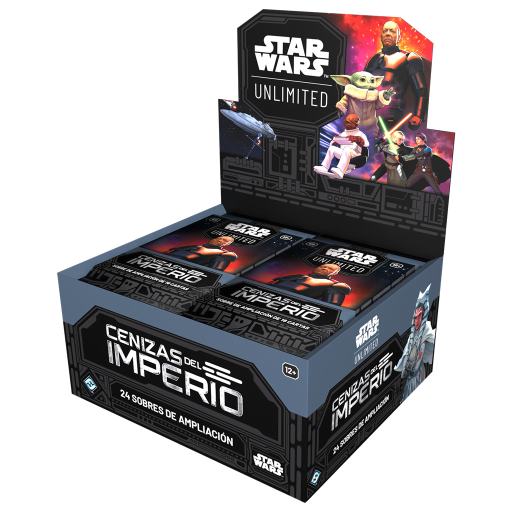 Star Wars Unlimited - Cenizas del Imperio Booster Display Español