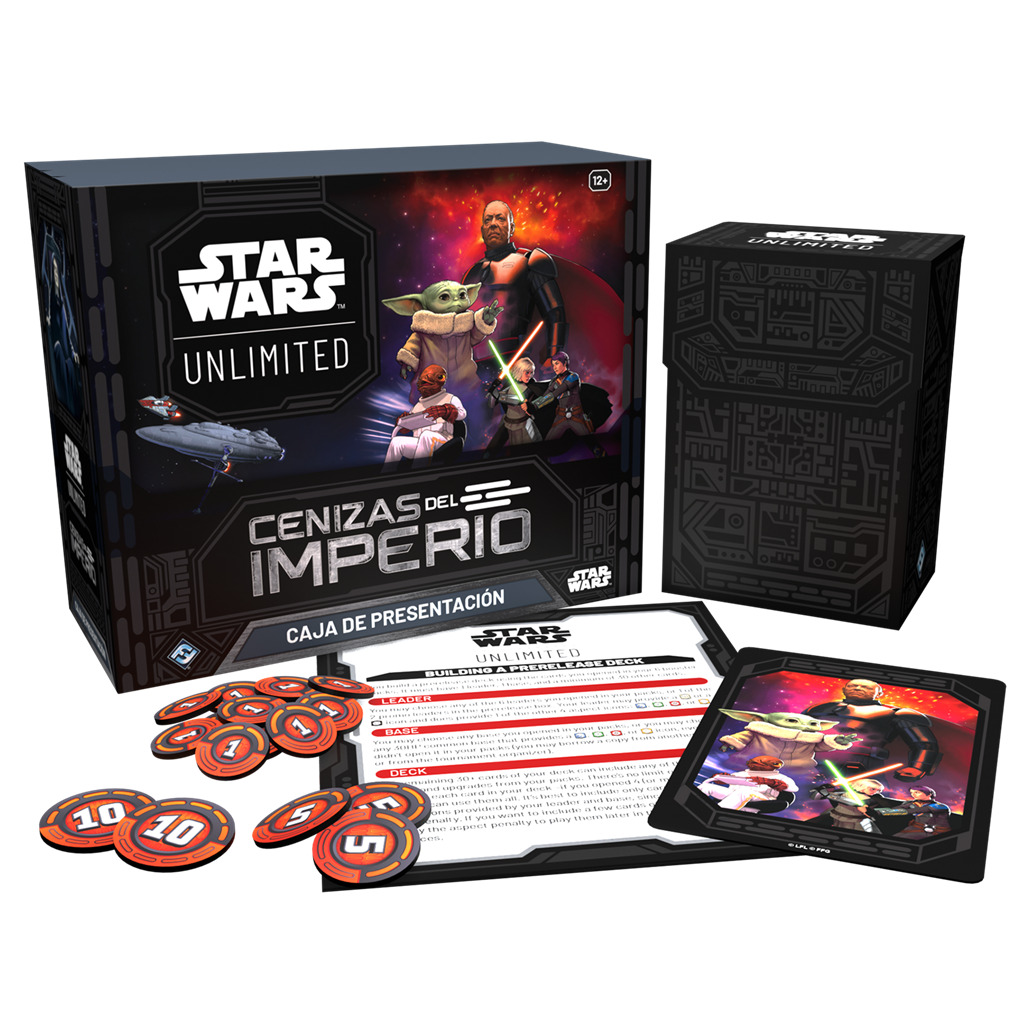 Star Wars Unlimited - Ashes of the Empire Prerelease Box Español