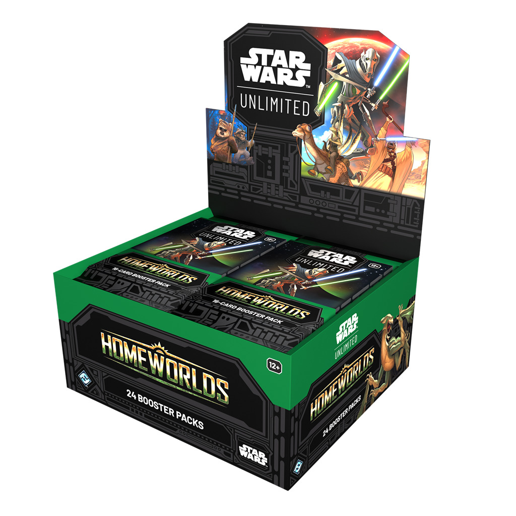 Star Wars Unlimited – Homeworlds Booster Display Español