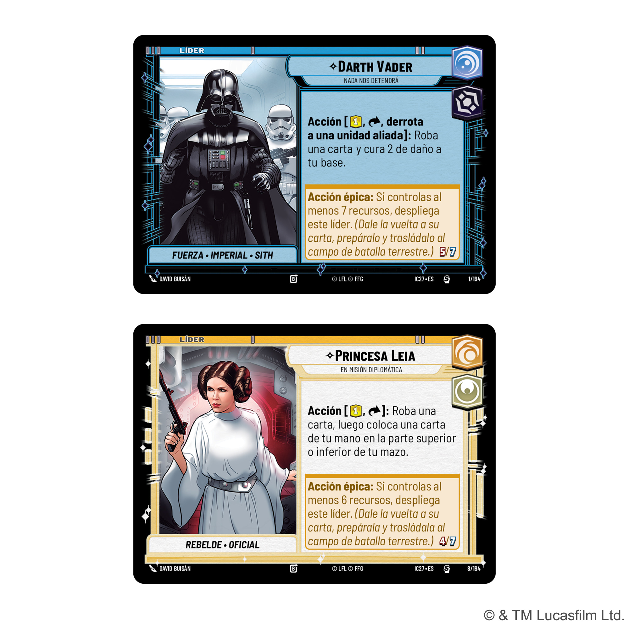 Star Wars Unlimited - ICONS 2027 EDITION STARTER BOX ESPAÑOL