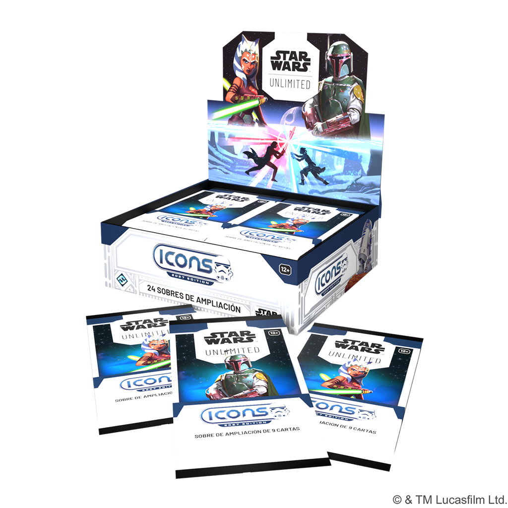 Star Wars Unlimited - ICONS 2027 EDITION BOOSTER DISPLAY ESPAÑOL