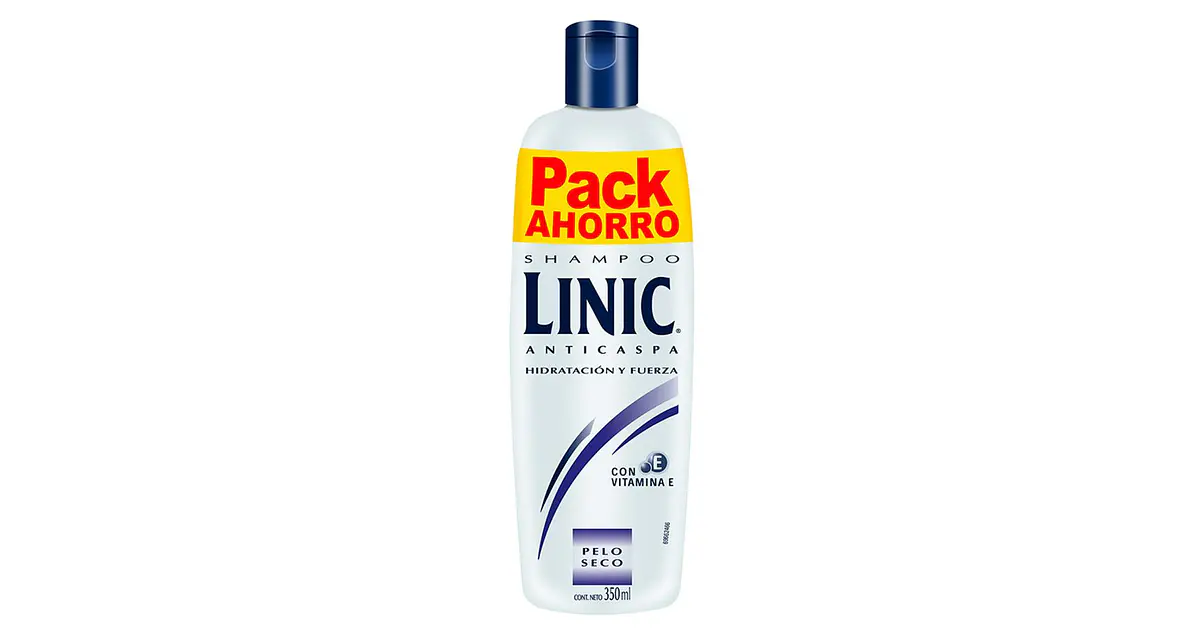 SHAMPOO LINIC ANTICASPA PACK AHORRO 350ML