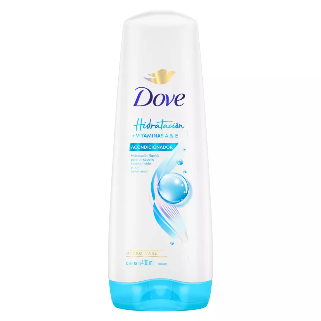 ACONDICIONADOR DOVE HIDRATACIÓN INTENSA 400ML (12)