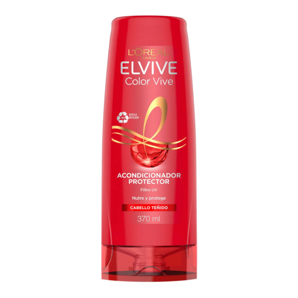 ACONDICIONADOR ELVIVE COLOR VIVE 370ML (12)