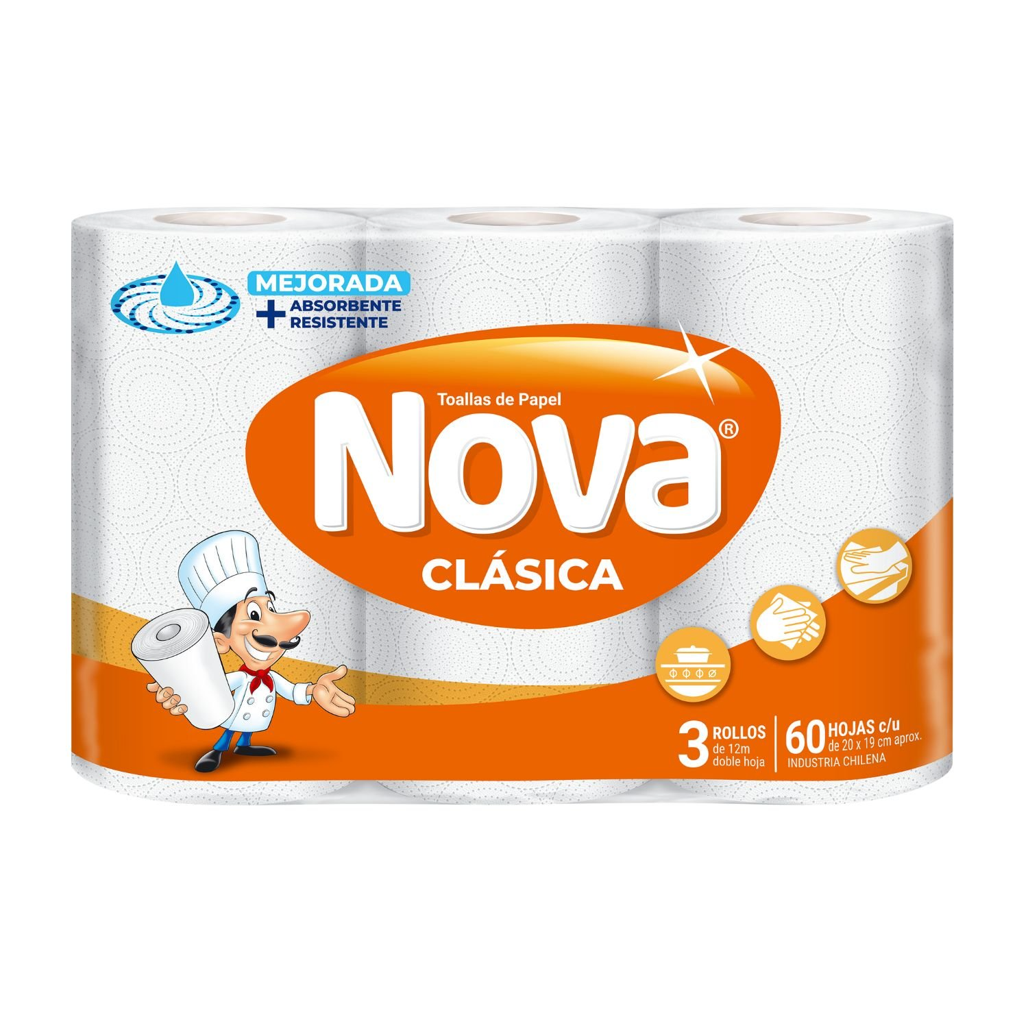 TOALLA NOVA CLASICA  PACK 3