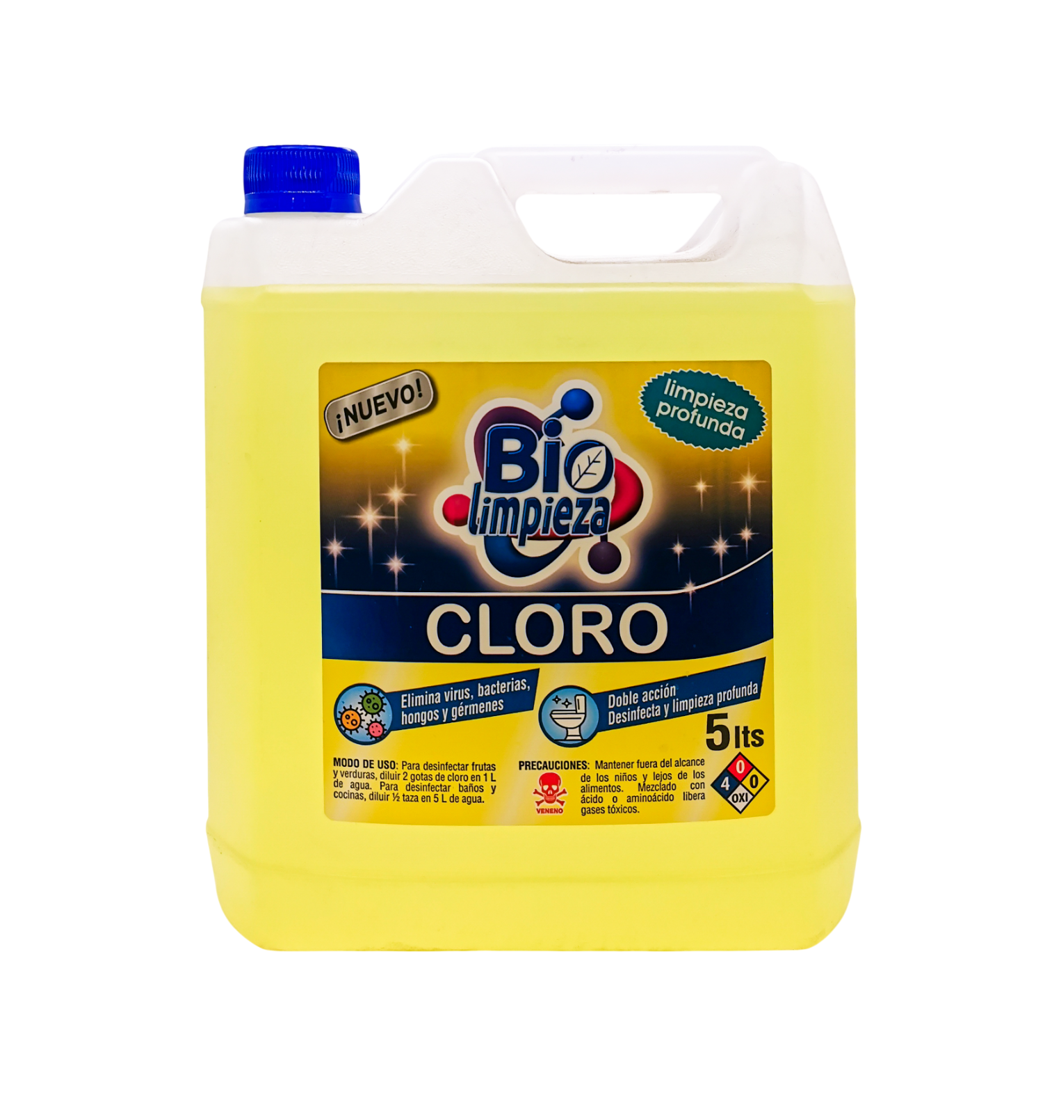 Cloro Liquido 5 Lt