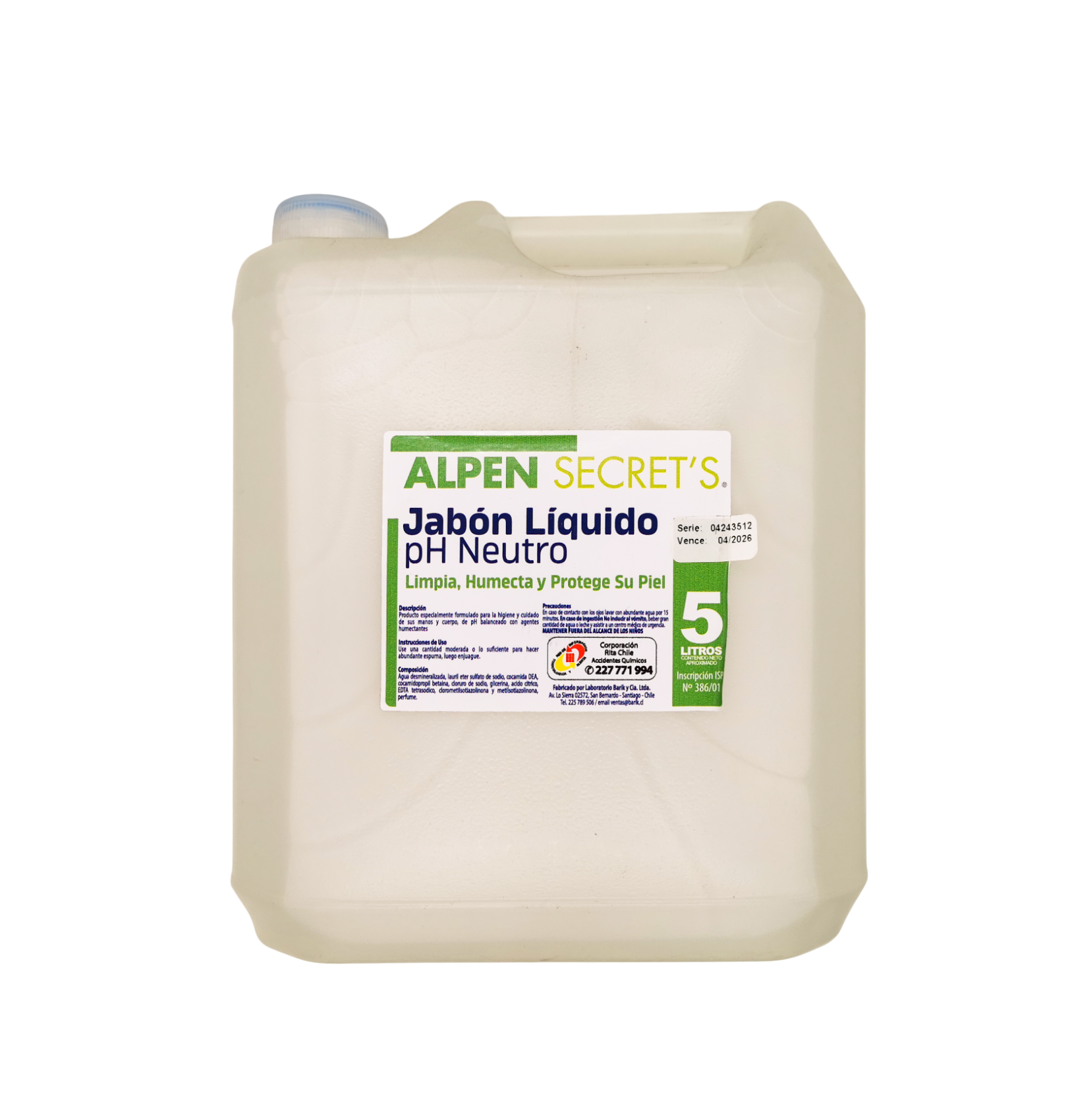 Jabon PH Neutro 5 lt