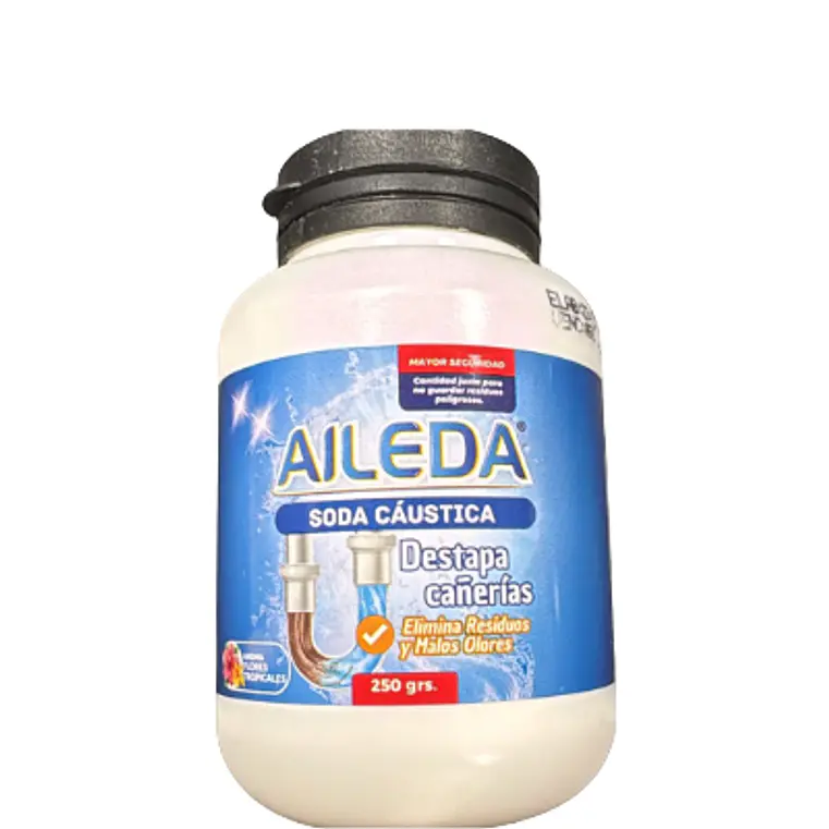 Soda Caustica 250grs 1