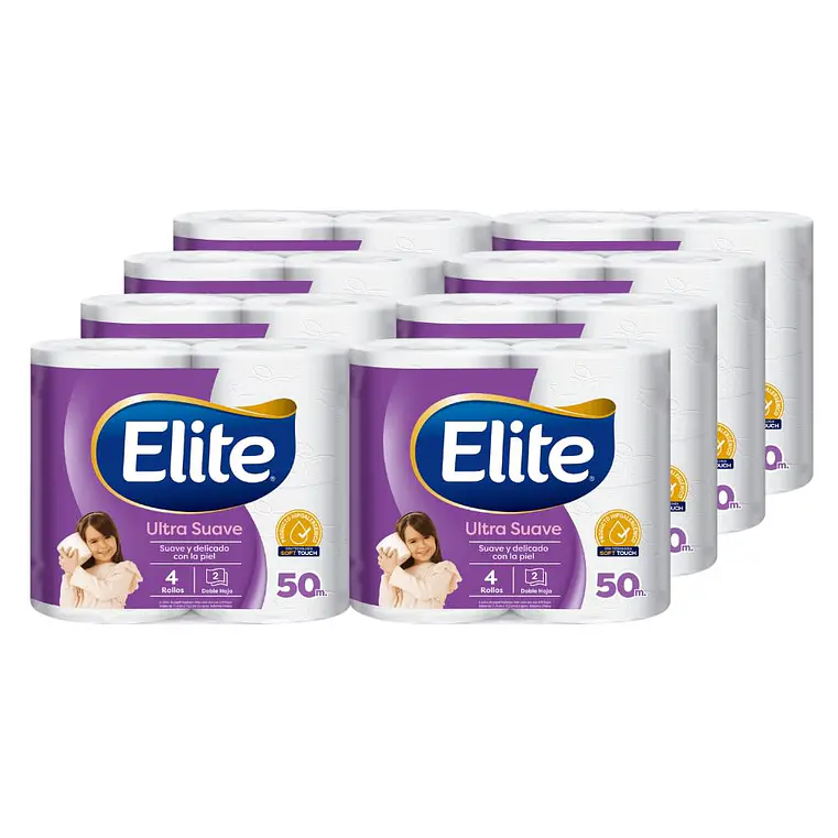 MANGA DE 32 ROLLOS 50MTS ELITE DOBLE HOJA 1