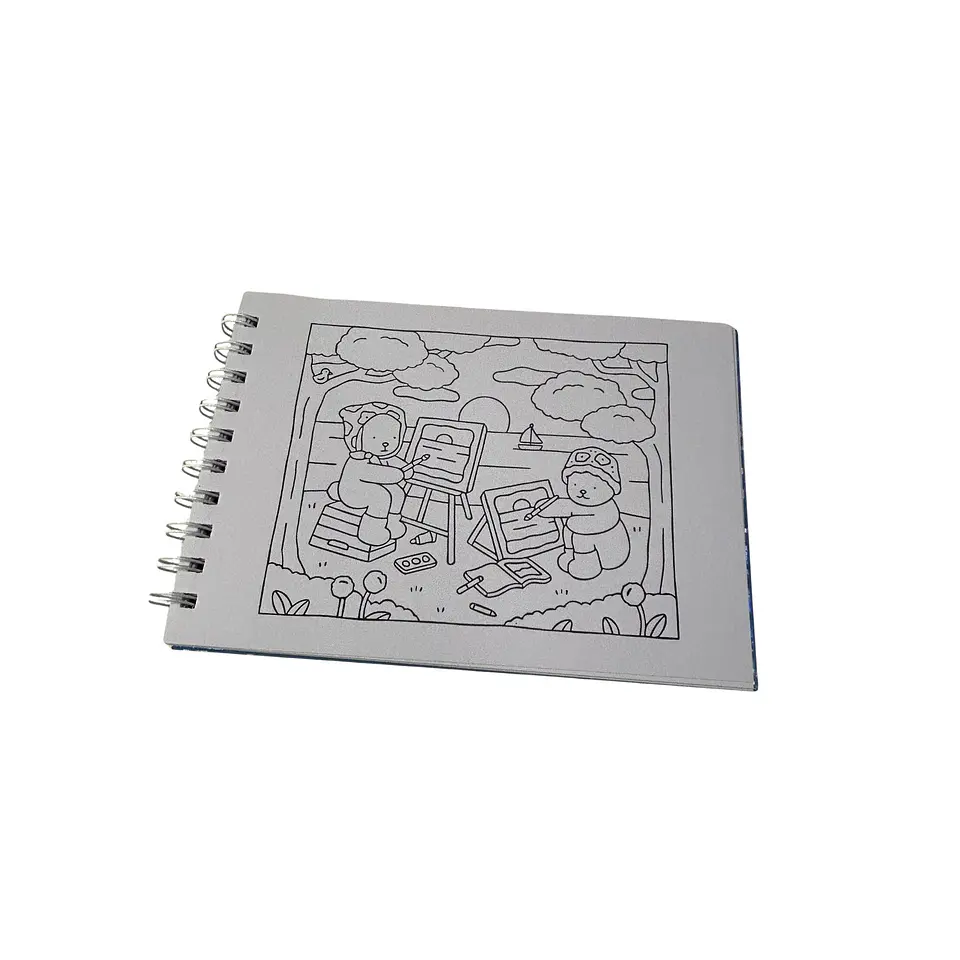 Libro para Colorear Bobbie Goods Celeste 2