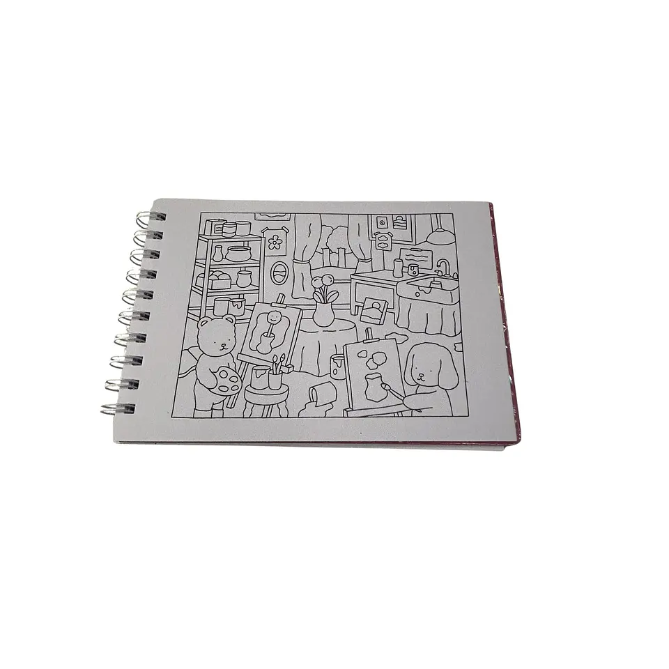 Libro para Colorear Bobbie Goods Rosa 2
