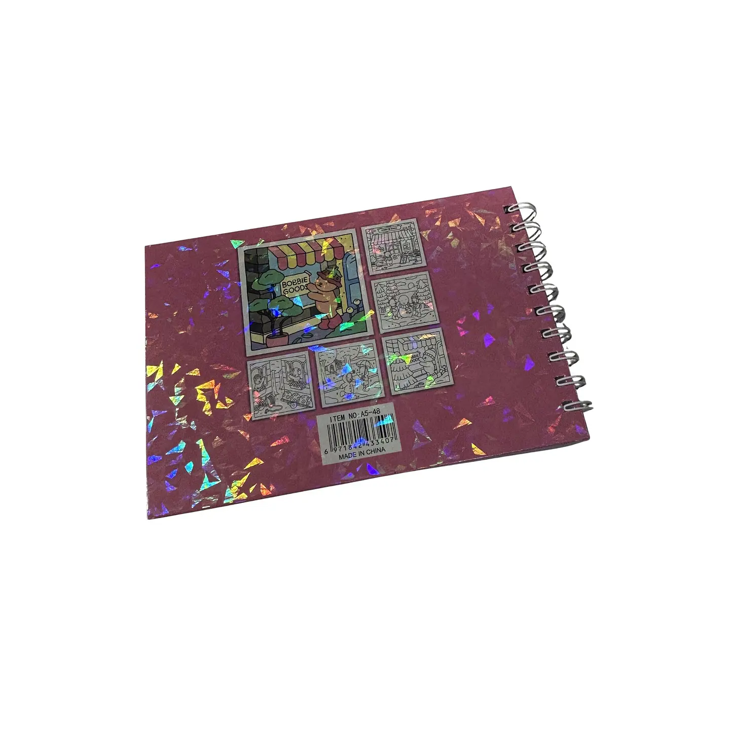 Libro para Colorear Bobbie Goods Rosa 3