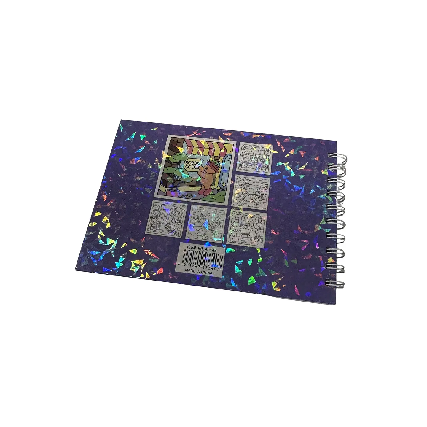 Libro para Colorear Bobbie Goods Violeta 3