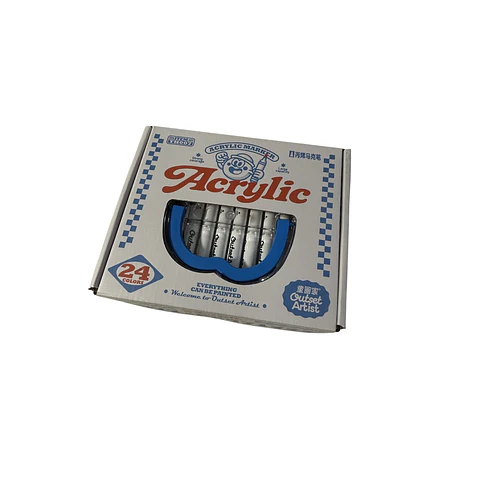 Marcadores Acrílicos Outset Artist 24pcs.