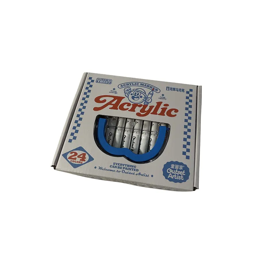 Marcadores Acrílicos Outset Artist 24pcs. 1