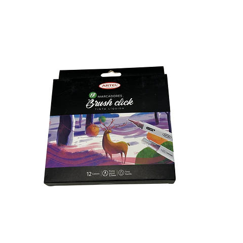 Marcadores Tinta líquida Artel Brusk Click 12 pcs