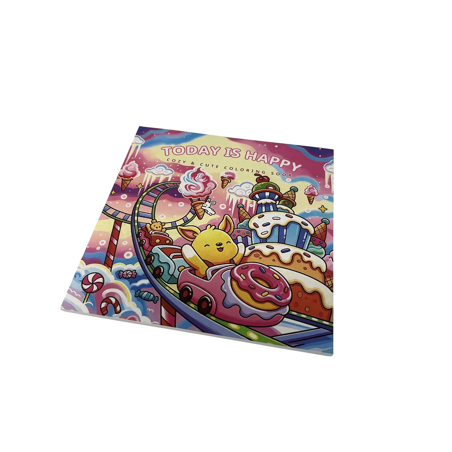 Libro para Colorear Today is Happy 1