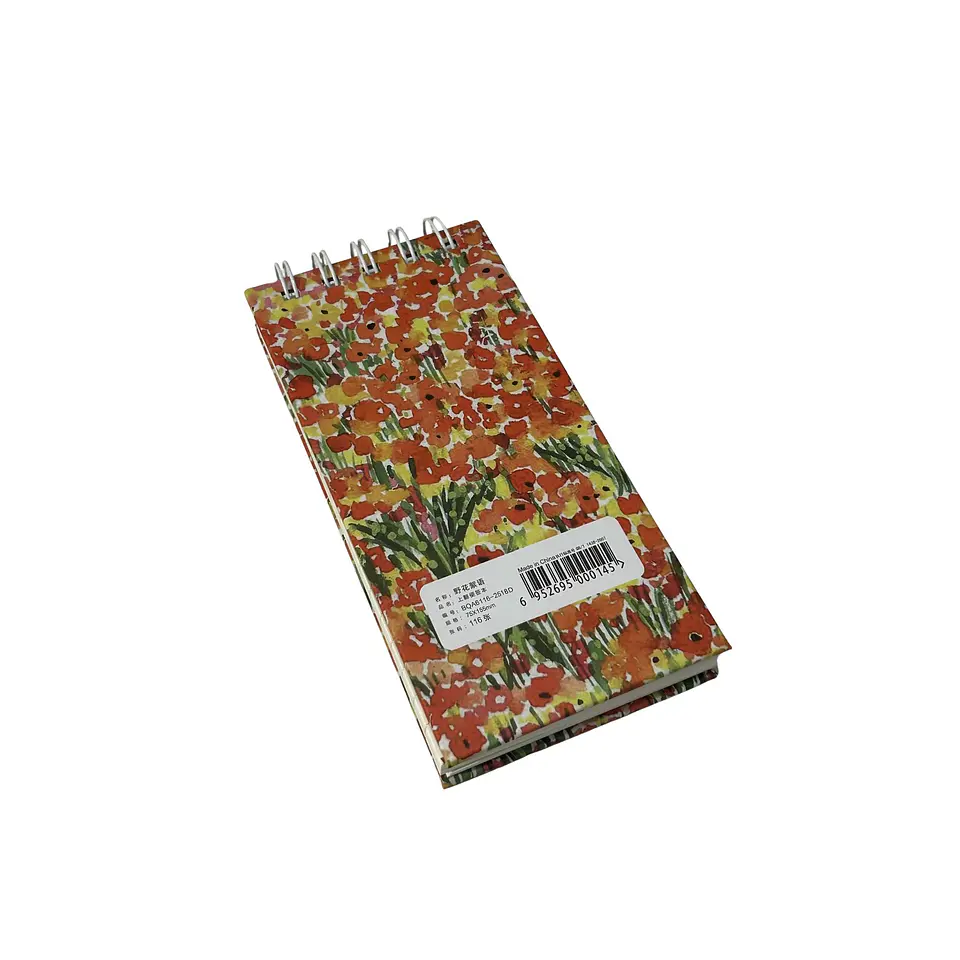 Mini Libreta Wild flowers I 3