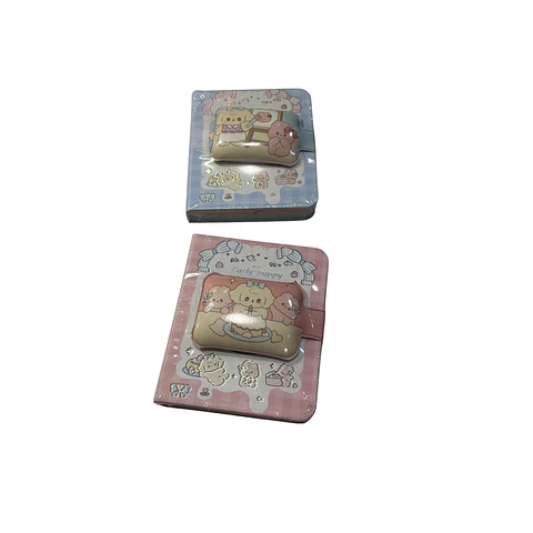 Mini Libreta Curly Puppy