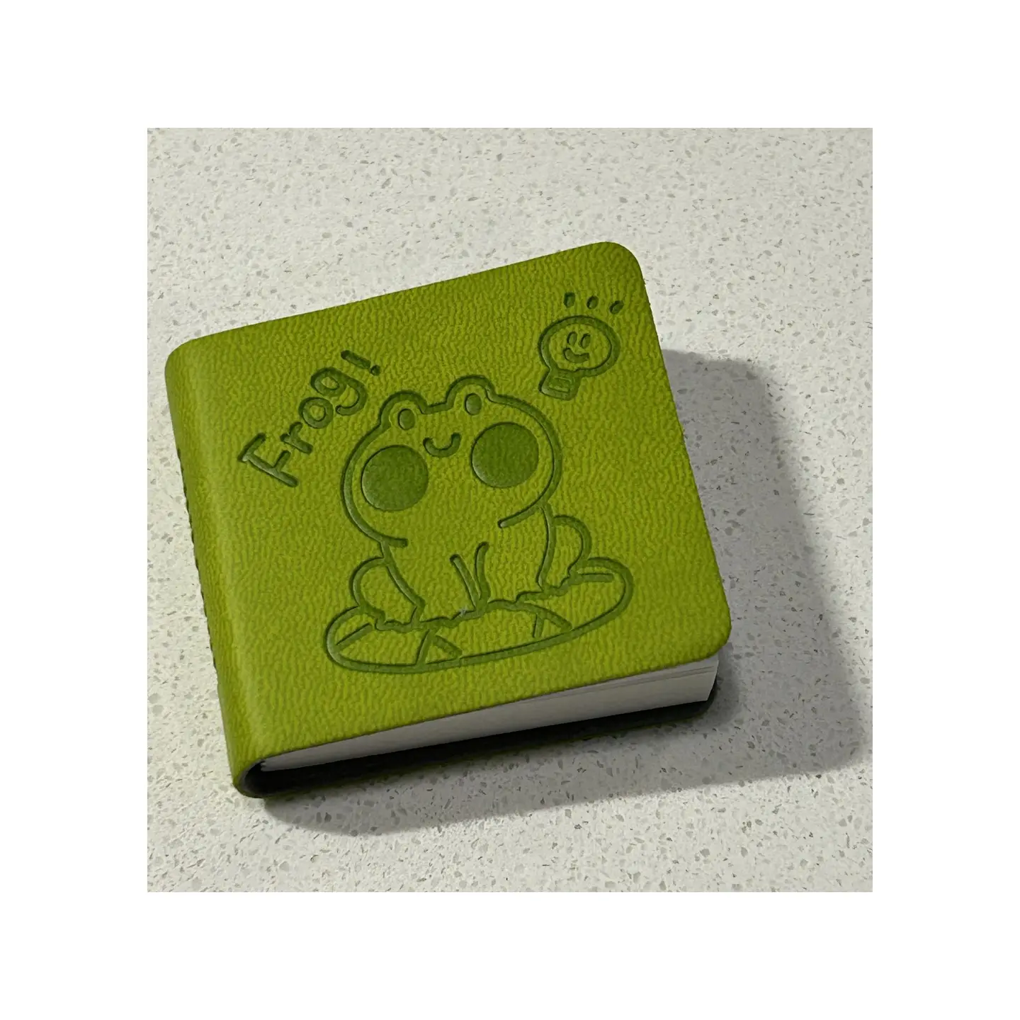 Mini libreta 5x5Cms Tapa afelpada. Variedades 1