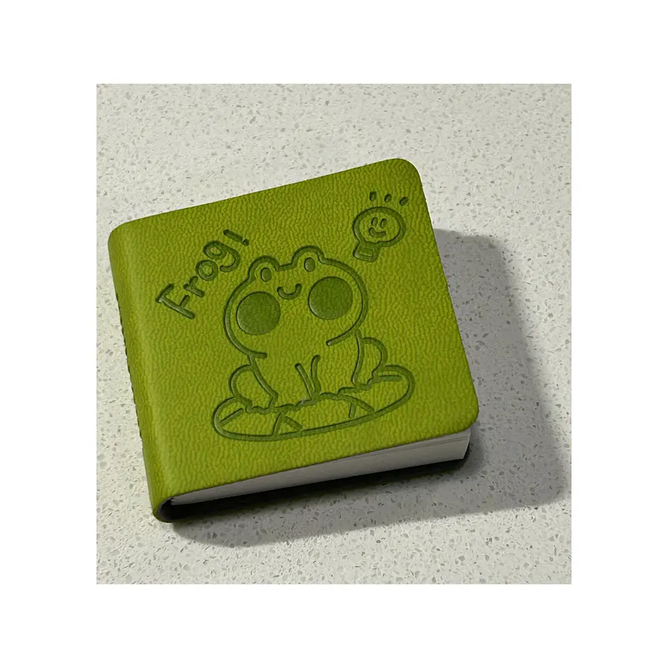 Mini libreta 5x5Cms Tapa afelpada. Variedades 1