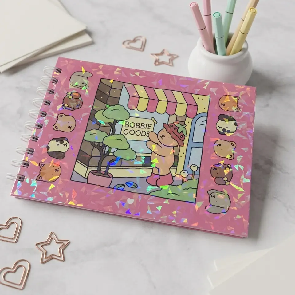 Libro para Colorear Bobbie Goods Rosa 1