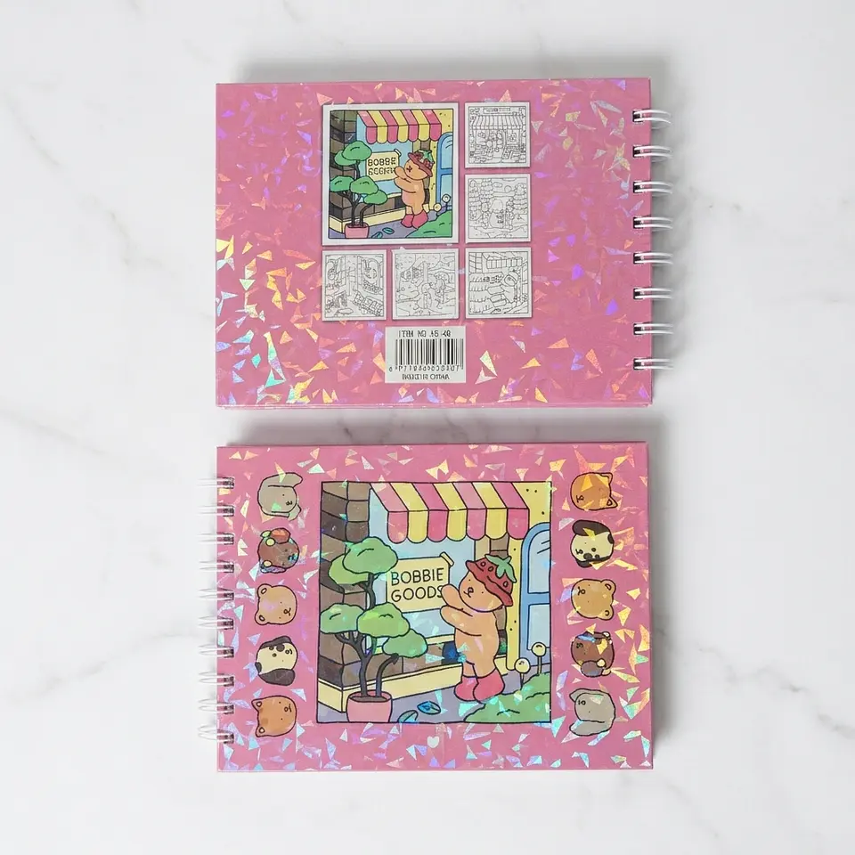 Libro para Colorear Bobbie Goods Rosa 3