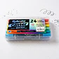 Marcadores Acrílicos Ruibrand Glitter 12 pcs doble punta - Miniatura 1