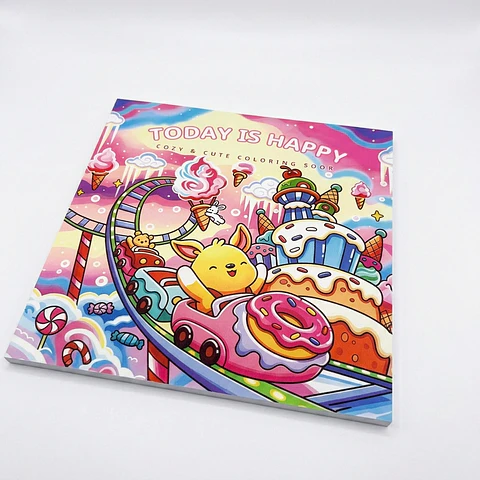 Libro para Colorear Today is Happy