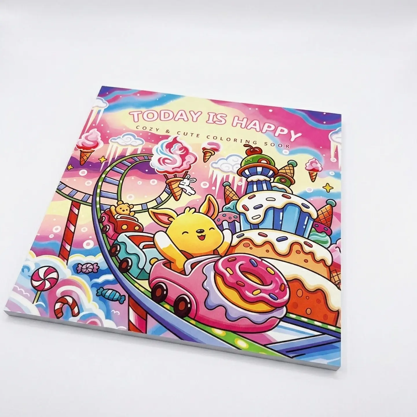 Libro para Colorear Today is Happy 1