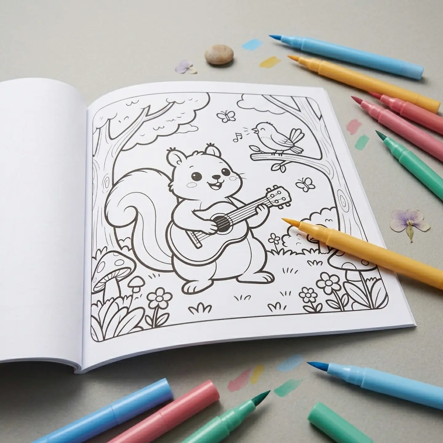 Libro para Colorear Today is Happy 2