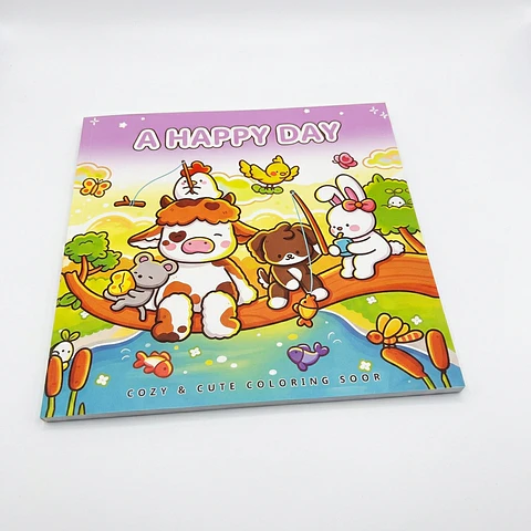 Libro para Colorear a Happy Day