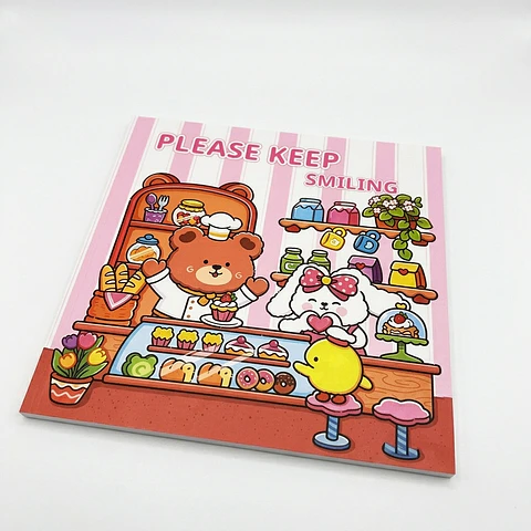 Libro para Colorear Please Keep Smiling