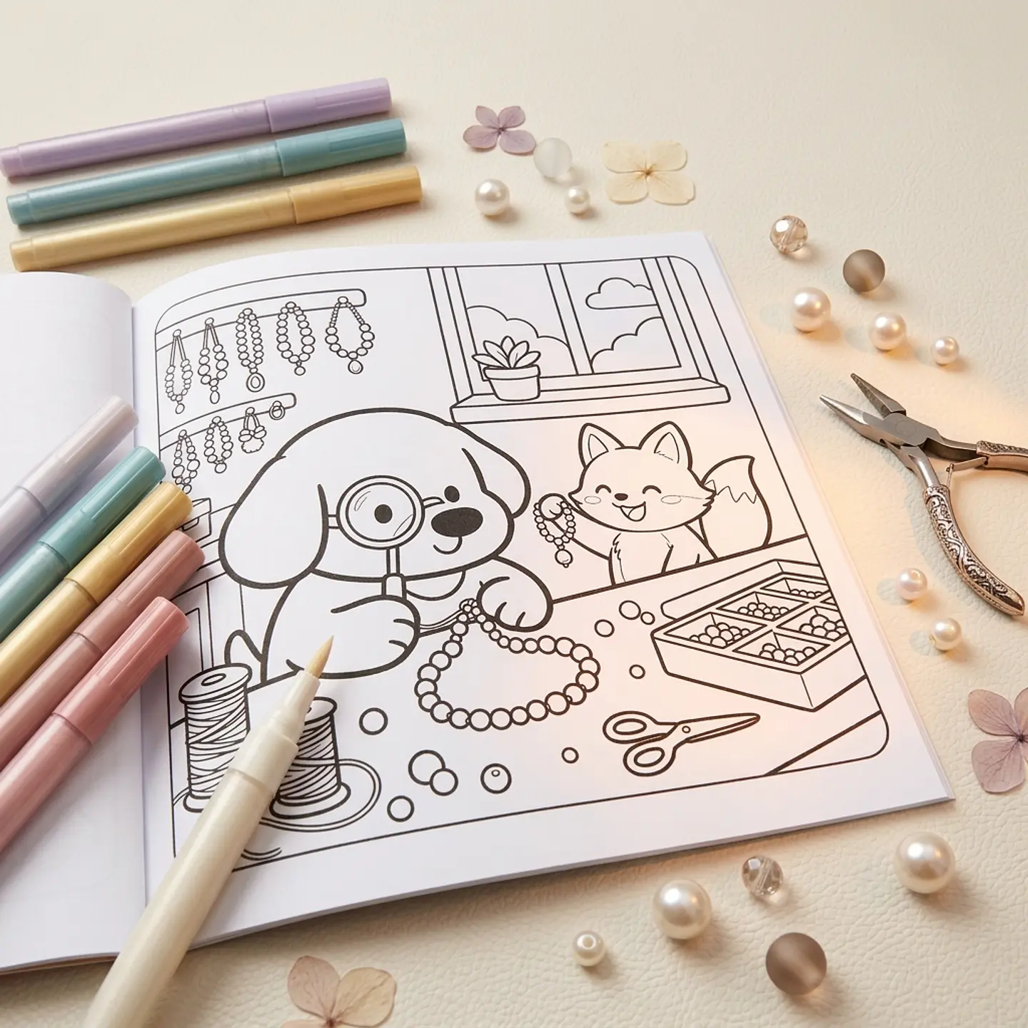 Libro para Colorear Please Keep Smiling 2